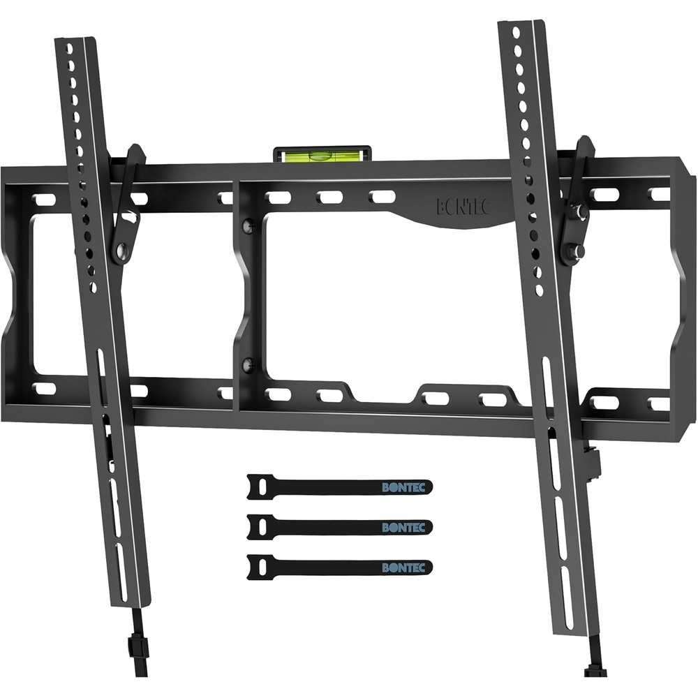 image:imageBONTEC Tilting TV Wall Mount for Most 1786 inch LED OLED LCD Flat Curved Screen TVs TV Wall Bracket Holds up to 165LBS Max VESA 600 x400mm
