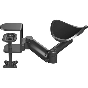 image:imageBONTEC Adjustable Arm Rest for Desk Ergonomic Elbow Rest Pad 360 Rotating amp Extendable Desk Arm Support Durable Aluminum Keyboard amp Computer Arm Rest Pad Office amp Gaming Desk Accessories