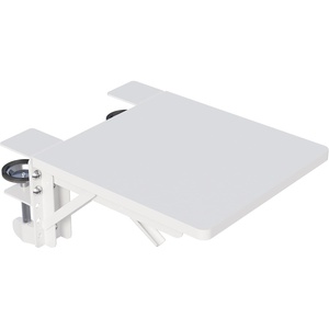 image:imageBONTEC Ergonomic Desk Extender Tray 95x91 Table Mount Arm Wrist Rest Shelf 90Foldable Elbow Support Clamp on Computer Arm Rest for Desk Office amp Home UseDurable Easy to InstallBlack patternWhite