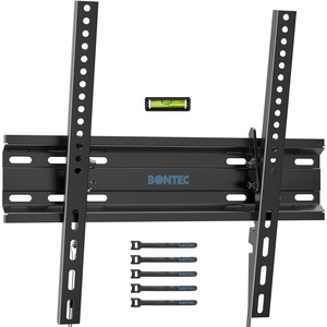 image:imageBONTEC TV Wall Mount Tilting for 2360 inch TVs Low Profile Design Max VESA 400x400mm Holds up to 115lbs TV Mount for LCD LED OLED Flat Screens Fixed Ultra Slim Bracket Fits 16 Studs2360 inch