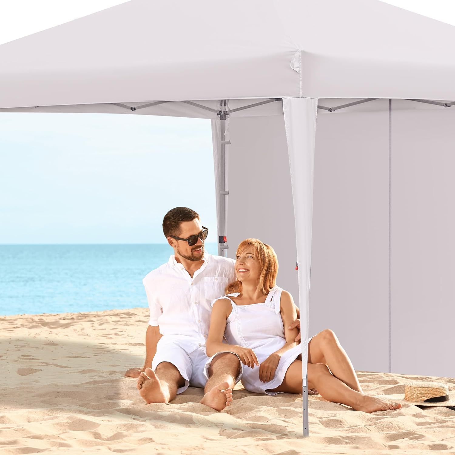 image:imageBONTEC Instant Canopy Sidewall for 10x10 Pop Up Canopy Tent Waterproof UV Protection 1PC Canopy Sunwall 1PC Sidewall Only Canopy Tent NOT Included Genreal