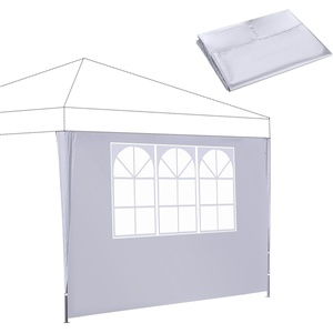image:imageBONTEC Instant Canopy Sidewall for 10x10 Pop Up Canopy Tent Waterproof UV Protection 1PC Canopy Sunwall 1PC Sidewall Only Canopy Tent NOT Included Church Window
